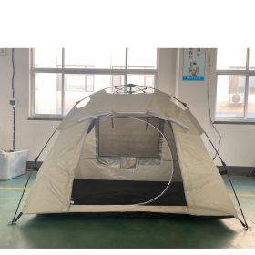 Camping dome tent 2/3/4/5 people, waterproof (Color: as Pic)