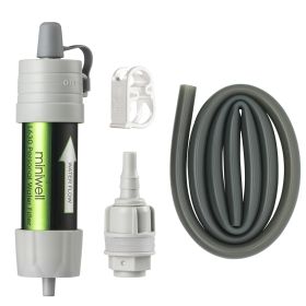 Lightweight 2000 Liters Filtration Water Filter (Color: Gray)