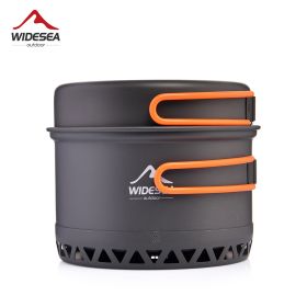 Widesea Camping 1.3L 2.3L Cookware (Color: 2.3L pot)