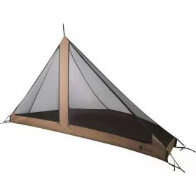 Hot Tent with Stove,4 Season,4-6 Person Tent (Color: Half Inner Tent)