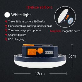 ZK40 9900mAh LED Tent Light Rechargeable Lantern (Wattage: White 9900mAh)