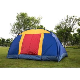 Bosonshop 8 Person Camping Tent (Color: Blue)