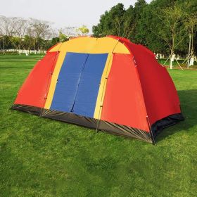 Bosonshop 8 Person Camping Tent (Color: Red)