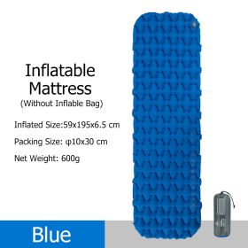 Naturehike Inflatable Mattress; Ultralight (Color: Blue - Only Mat)