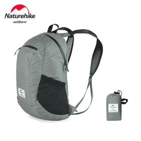 Naturehike Backpack Ultralight 22L Capacity Waterproof (Capacity: Other, Color: Gray - 18L)