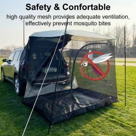 Car Tent Universal Portable Super Light (Color: D with poles)