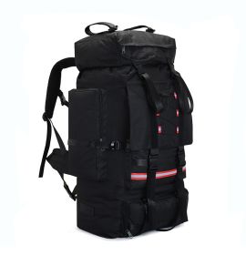 130L Outdoor Extra Large Backpack (Color: Black)