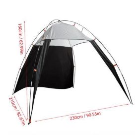 1-2 Person Outdoor Pop Up Tent Waterproof (Color: 230X210X160cm)