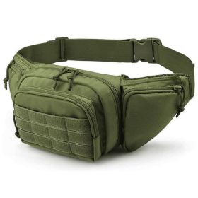 Tactical Fanny Pack For Men Concealed Carry Bag (Color: Army Green)