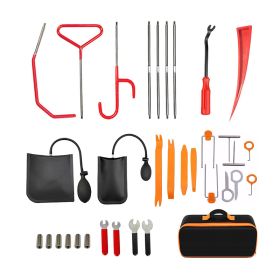 Multi-functional Car Emergency Kits (QTY: 34 pcs, Color: As pic show)