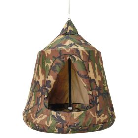 VEVOR Hanging Tree Tent, 330 LBS Capacity (Type: Fully Enclosed, Color: Camouflage)