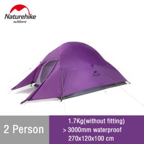 Naturehike Cloud Up Camping Tent (Color: 2 man - Purple)