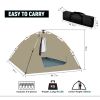 Camping dome tent