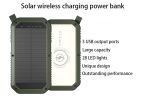 Solar Phone Charger 10; 000 mAh