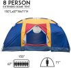 Bosonshop 8 Person Camping Tent